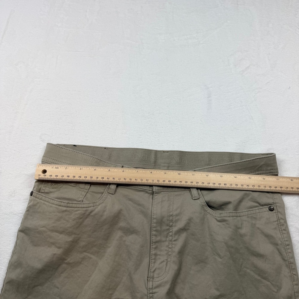 English Laundry 5-Pocket Chino Pants Mens 34x30 Khaki Tan Excellent Stretch - Picture 7 of 14